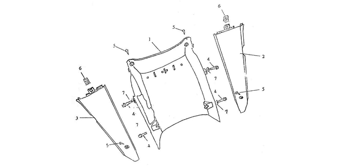 F13 ONDERBAK & SIDESKIRT DELEN