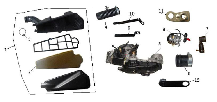 F18 MOTORBLOK & DELEN