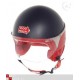 MILLE MIGLIA JETHELM CHRONO ( ZWART MET ROOD )