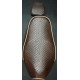 Custom zadel skyleather bronco bruin croco