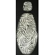 Custom skyleather zebra print 